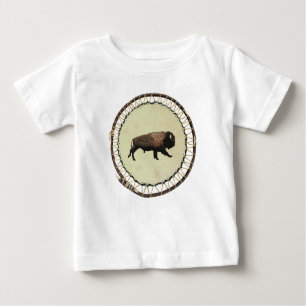 Galloping Bison Baby T-shirt