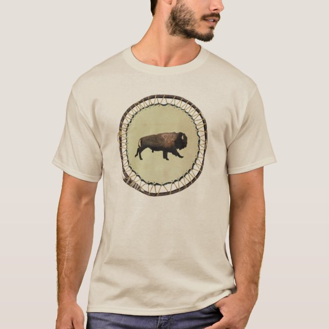 Galloping Bison T-Shirt (Vorderseite)