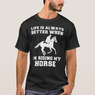 Galloping Grins: Das Beste auf meinem Pferd! T-Shirt