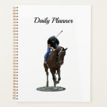 Galloping Horse Horse Daily Planner