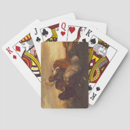 Galloping Outlaw (Cowboy on Horseback) (Pferde) Spielkarten