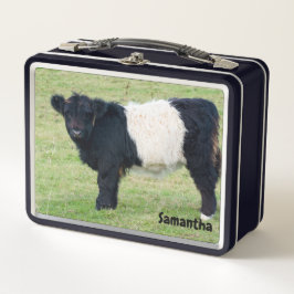 Galloway Calf Metal Lunchbox