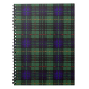 Galloway-Clan karierter schottischer Kilt Tartan Notizblock