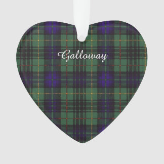 Galloway-Clan karierter schottischer Kilt Tartan Ornament