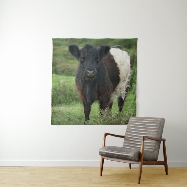 Galloway Cow Wandteppich (Beispiel)