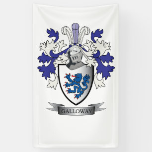 Galloway-Familienwappen-Wappen Banner