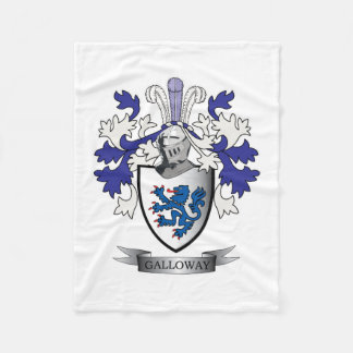 Galloway-Familienwappen-Wappen Fleecedecke