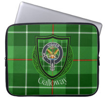 Galloway schottischer Clan-Tartan und -Wappen