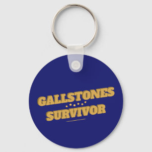 Gallstones Survivor Fun Gallblase Operation Schlüsselanhänger
