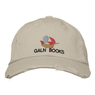 Galn Books bestickter Hut