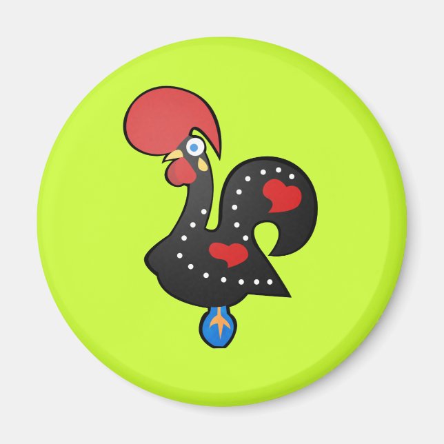 Galo De Barcelos Magnet (Vorne)