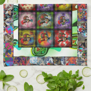 Galo de Barcelos, Portugal Geschirrtuch