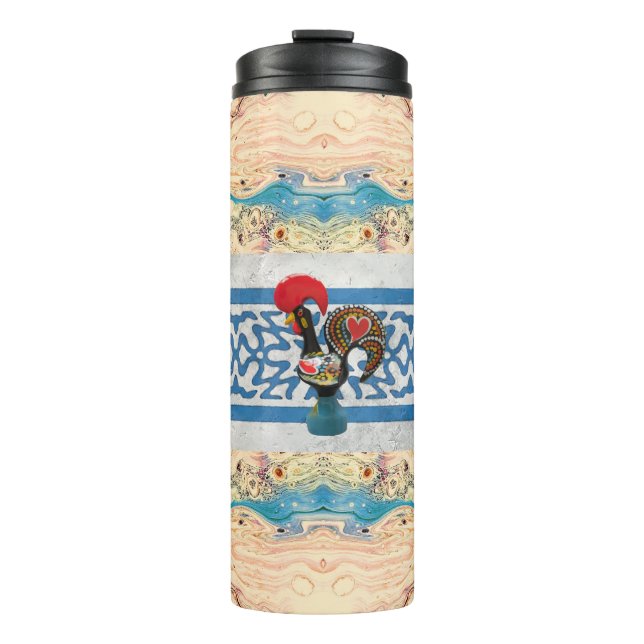 Galo de Barcelos, Portugal Thermosbecher (Vorderseite)