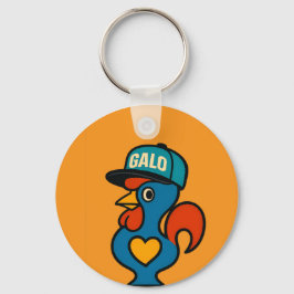 Galo Portugal Keychain – Cute Portuguese Rooster G Schlüsselanhänger