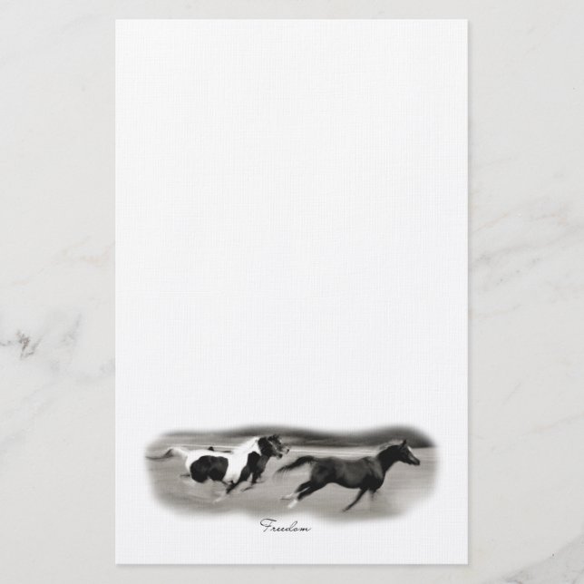 Galopp Briefpapier (Vorderseite)