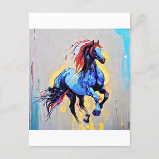 Galopp Postkarte