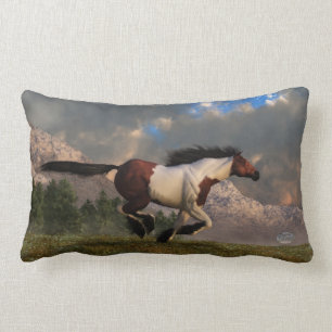 Galoppierender Mustang Lendenkissen