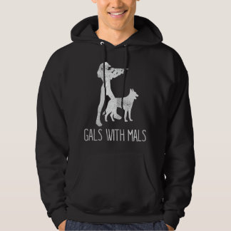 Gals mit Mals Belgisch Malinois Lover Hoodie