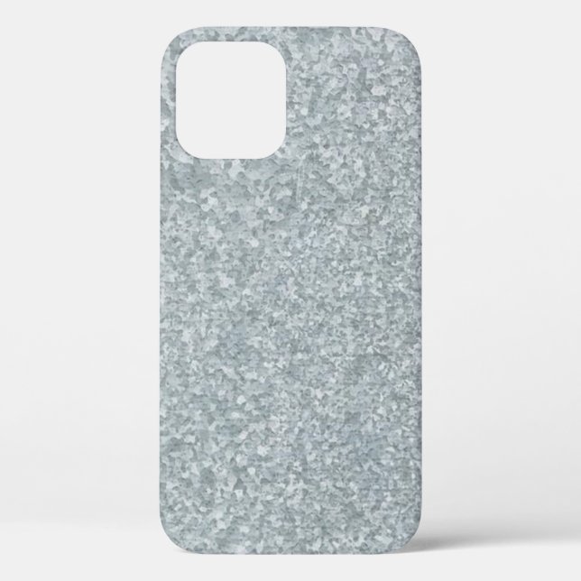 galvanisierter Metalllook Case-Mate iPhone Hülle (Rückseite)