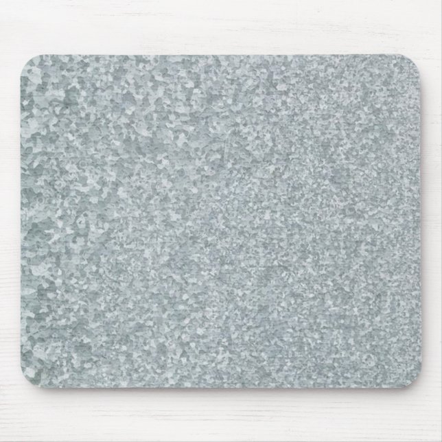 galvanisierter Metalllook Mousepad (Vorne)
