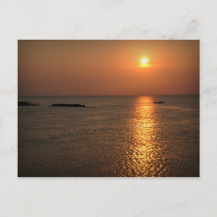 Galveston Bay Texas Postkarte