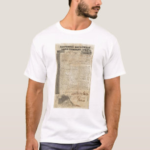 Galveston Bay und Texas Land Company T-Shirt