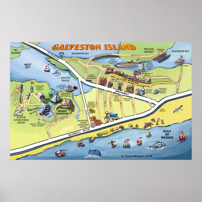 Galveston Print Poster (Vorne)