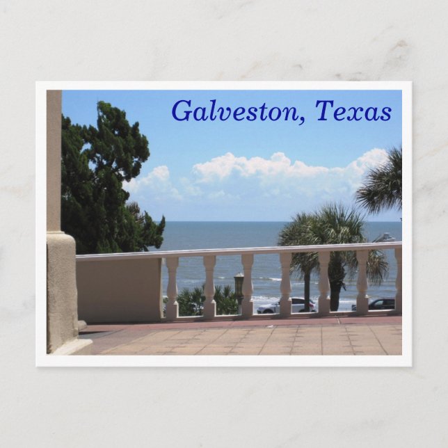 Galveston, Texas Postcard Postkarte (Vorderseite)