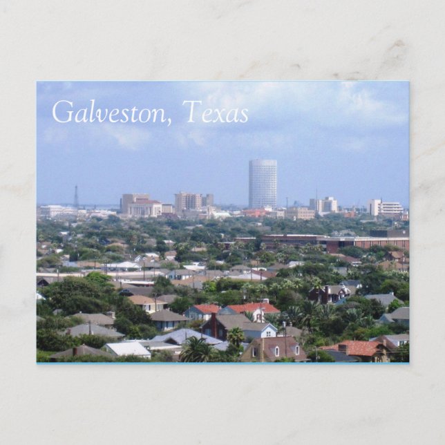 Galveston, Texas - Postkarte (Vorderseite)