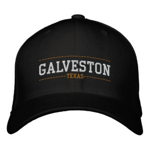 Galveston Texas USA bestickte Hats Bestickte Kappe