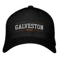 Galveston Texas USA Casquettes brodés