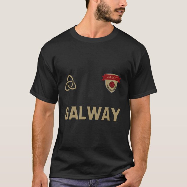 Galway Gaelic Jersey T-Shirt (Vorderseite)