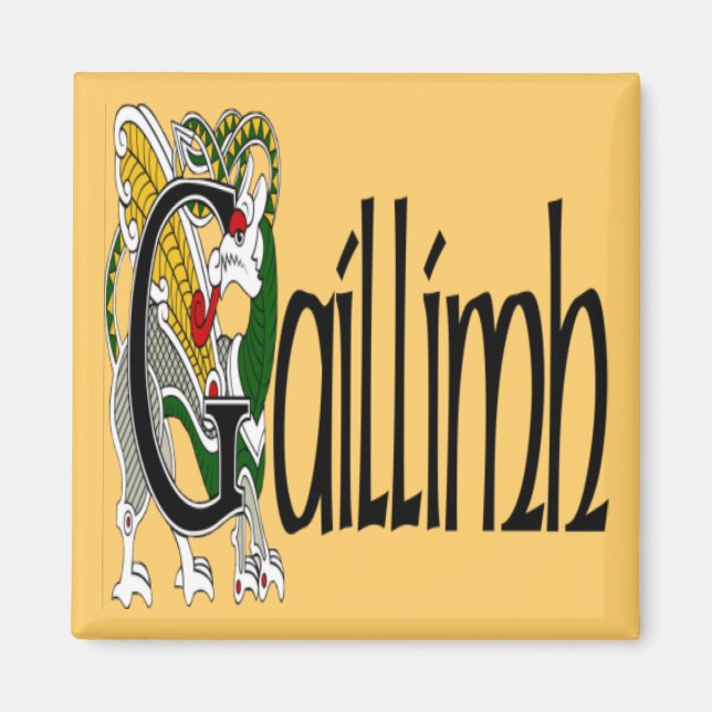 Galway (gälisch) Magnet (Vorne)