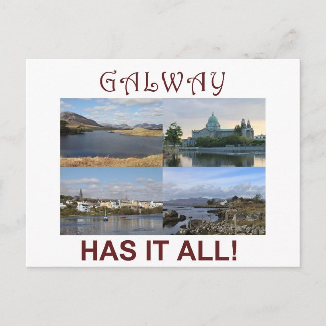 Galway hat alles! postkarte (Vorderseite)