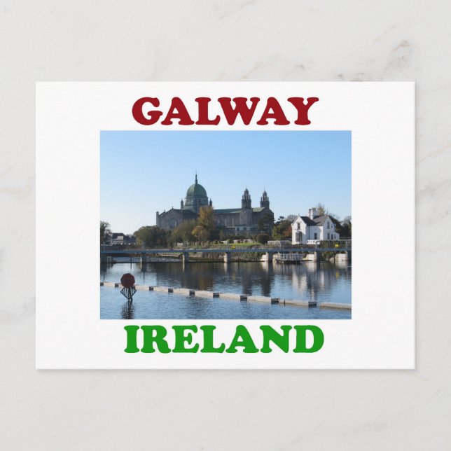 Galway Irland Postkarte (Vorderseite)