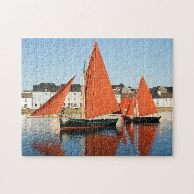 Galway Sailing Boats Irland. (Horizontal)