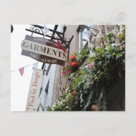 Galway Shop Signcard Postkarte