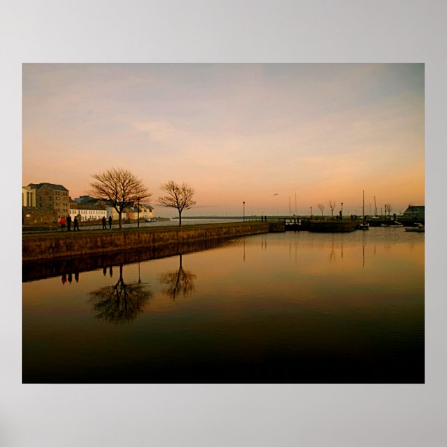 Galway Sunset Poster (Vorne)