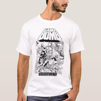 Gama-Bombe - Bürger-Gehirn-Weiß T-Shirt