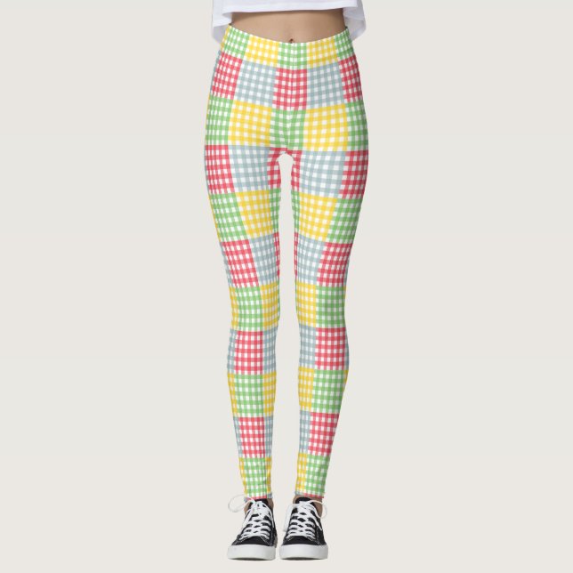 Gamaschen Vichy BB durch Sissi-tagg Leggings (Vorderseite)
