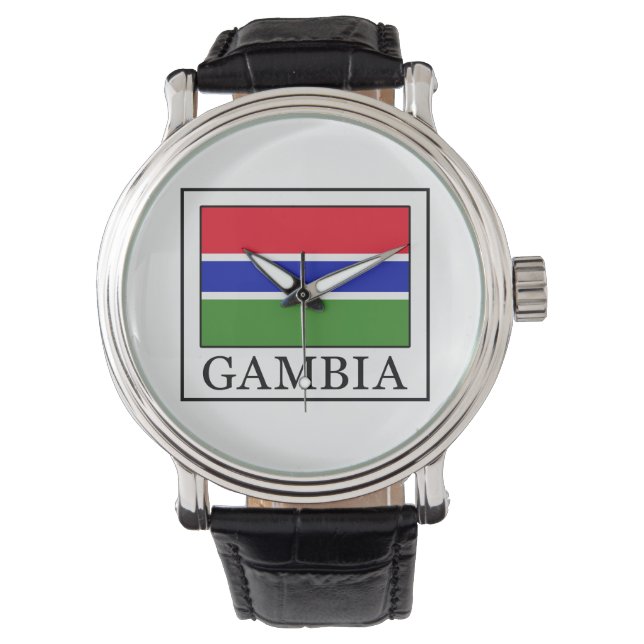Gambia Armbanduhr (Vorderseite)