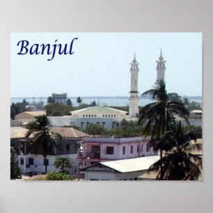 Gambia - Banjul - Poster