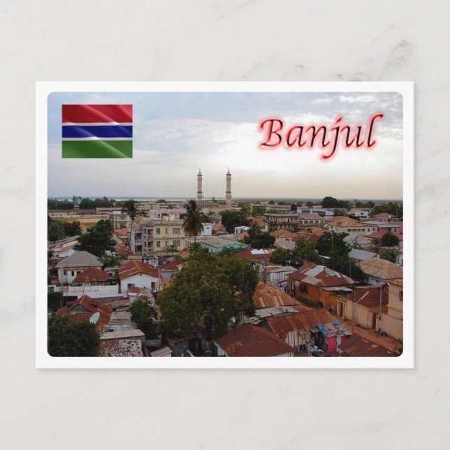Gambia - Banjul - Postkarte (Vorderseite)