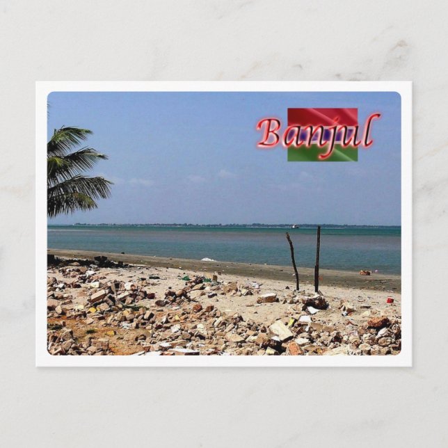 Gambia - Barra - Postkarte (Vorderseite)