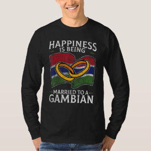 Gambia Ehe Die Verheiratete Kultur des Gambia T-Shirt