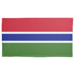 Gambia-Flagge Kissenbezug