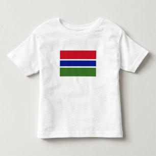 Gambia-Flagge Kleinkind T-shirt