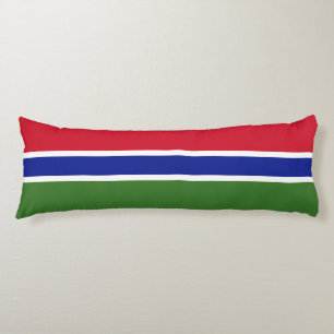 Gambia-Flagge Seitenschläferkissen