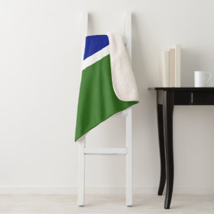 Gambia-Flagge Sherpadecke