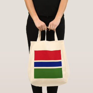 Gambia-Flagge Tragetasche